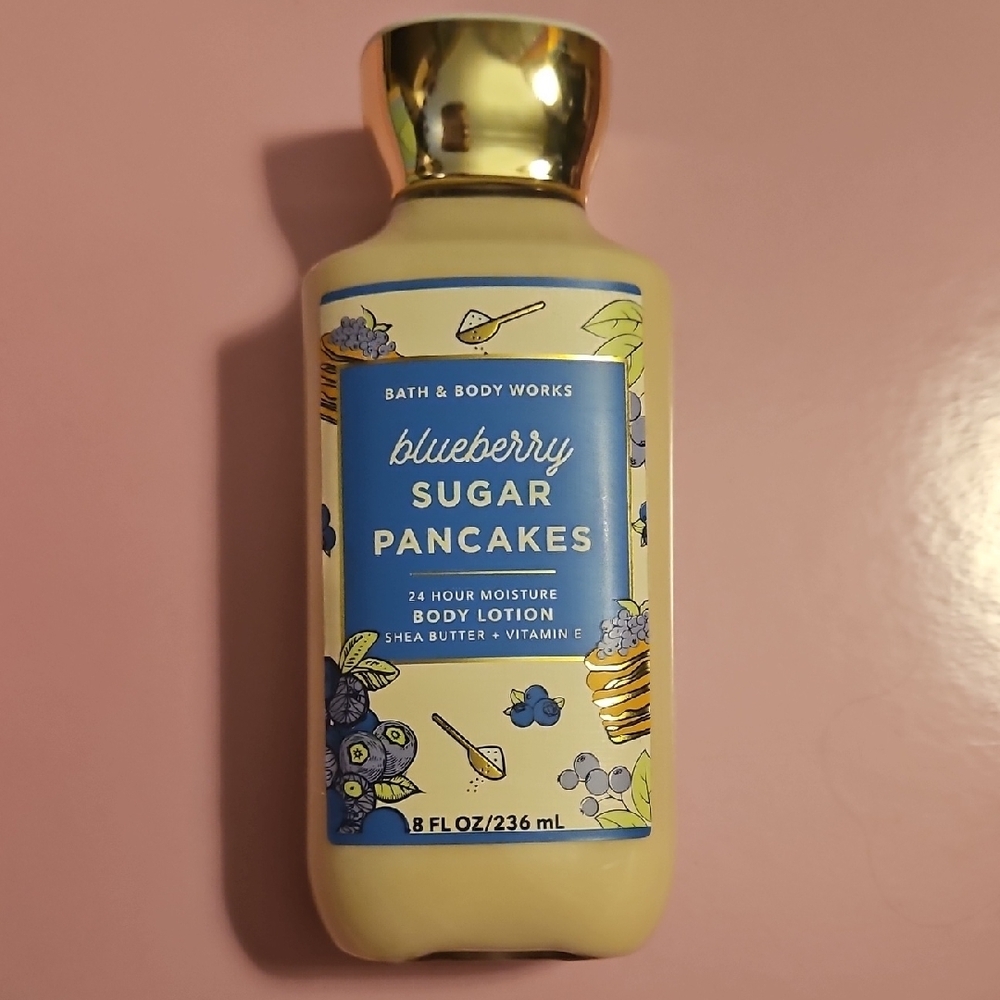 New Bath & Body Works Blueberry Sugar Pancakes Lotion